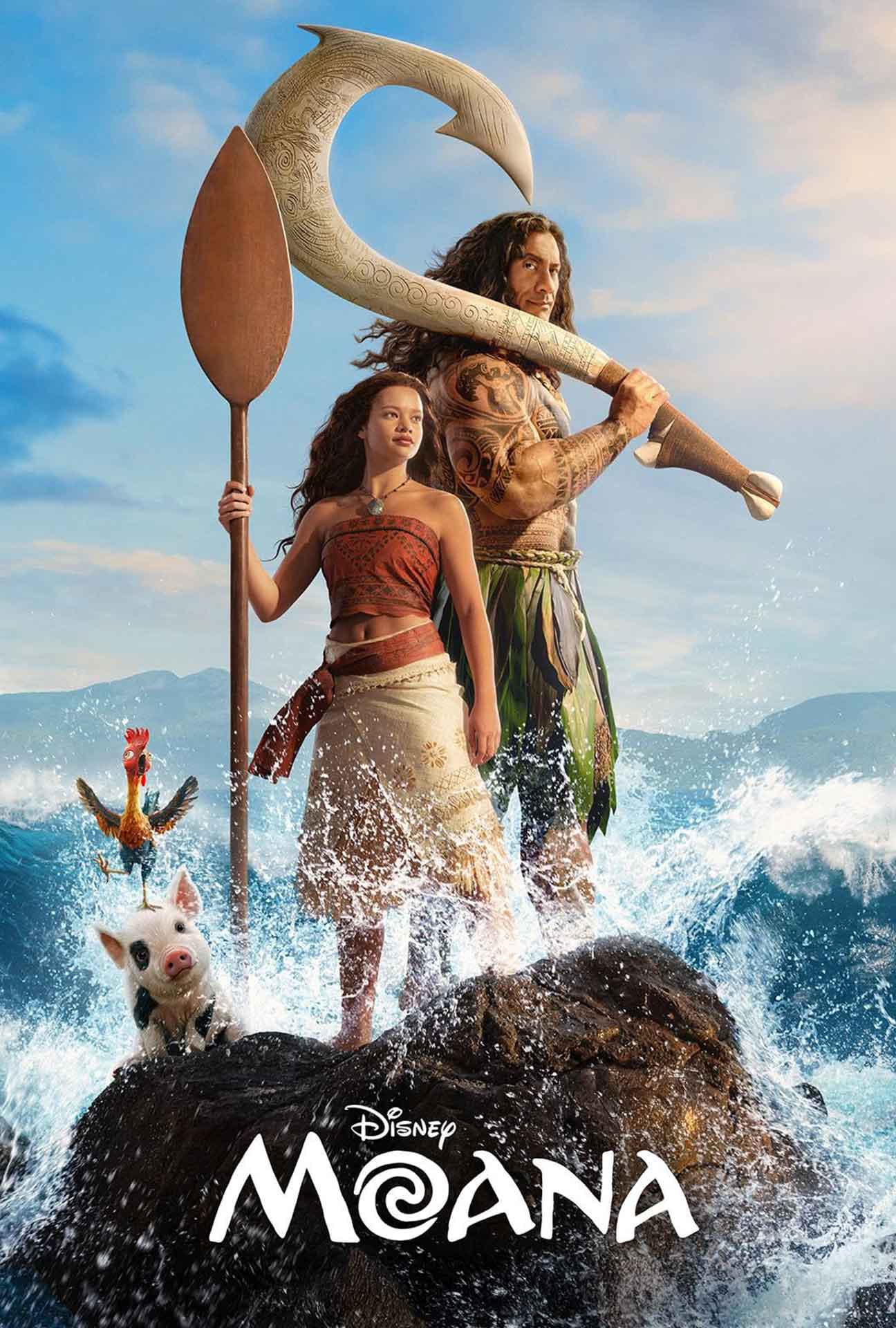 Movie Poster for Moana.